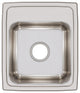 LR15170 Lustertone Classic Stainless Steel 15" x 17-1/2" Drop-in Bar Sink