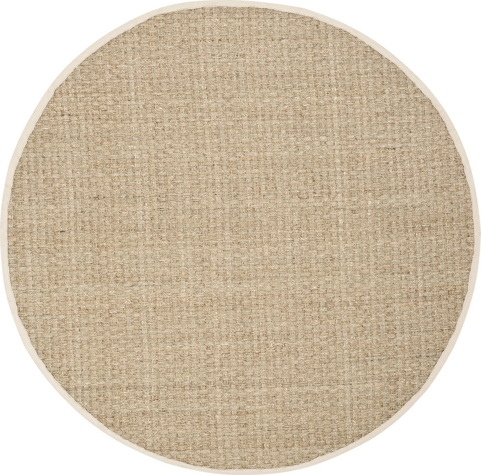 Safavieh Natural Fibers 100 NF114J 10' Square Natural Rug