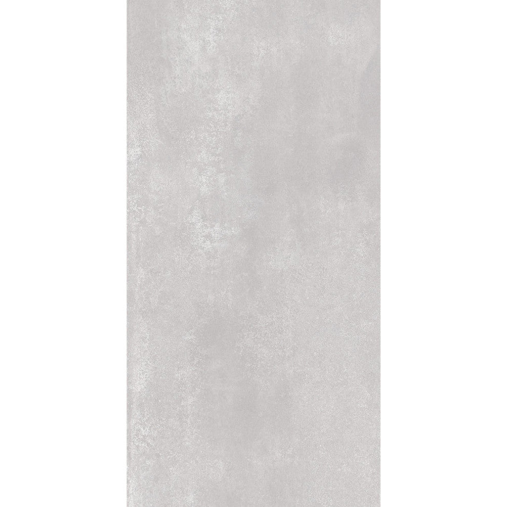 24"x48" Porcelain Stone Look Wall and Floor Tile Saint Laurent Bianco