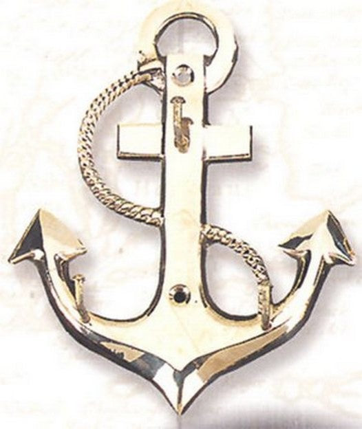 Brass Anchor Key Hanger