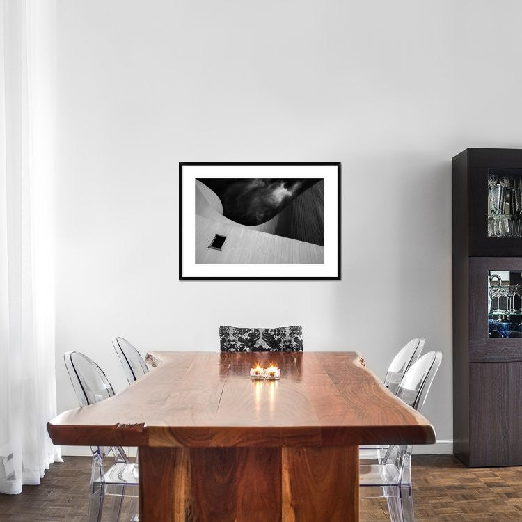 "The Window" Framed Digital Print by Gilbert Claes, 38"x28"