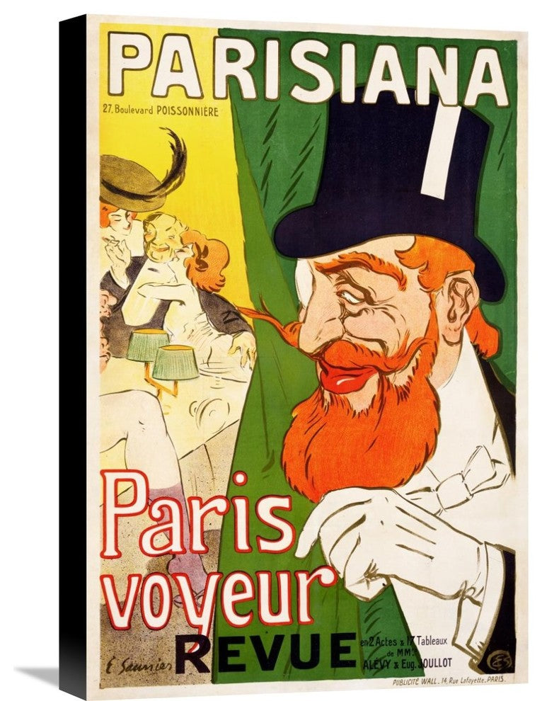 Parisiana / Paris Voyeur, 15"X22"