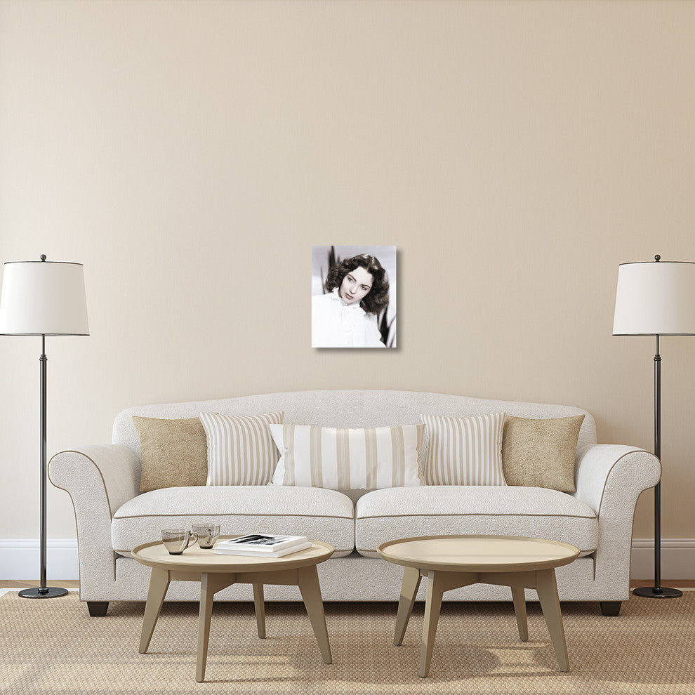 "Jennifer Jones" Stretched Canvas Giclee by Hollywood Photo Archive, 18"x22"