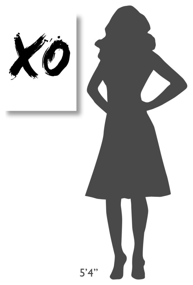 "XO Poster White" Fine Art Print
