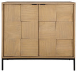 Uttermost Lorenzo Geometric 2 Door Cabinet