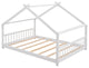 Gewnee Full Size House Bed Wood Bed in White