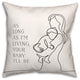 Your Baby I'll Be 18x18 Spun Poly Pillow