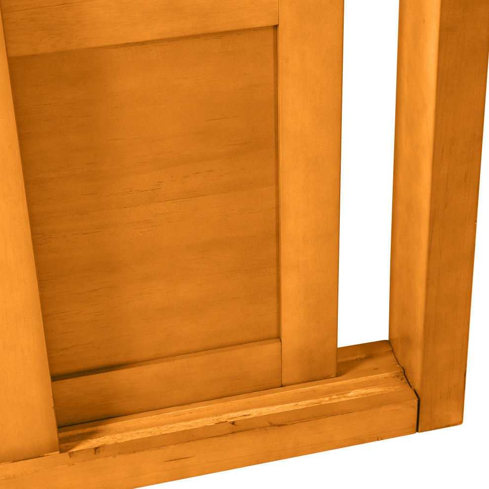 7' Tall Zen Shoji Sliding Door Kit, Double, Sided, Honey