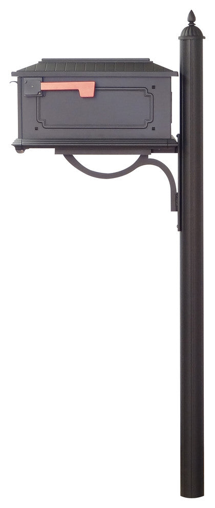 Kingston Curbside Mailbox and Richland Mailbox Post