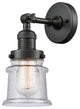 Small Canton 1-Light Sconce, Oil Rubbed Bronze, Seedy