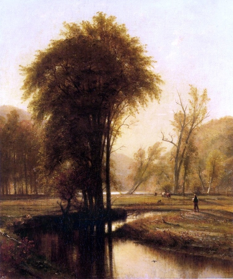 Thomas Worthington Whittredge Indian Summer Wall Decal