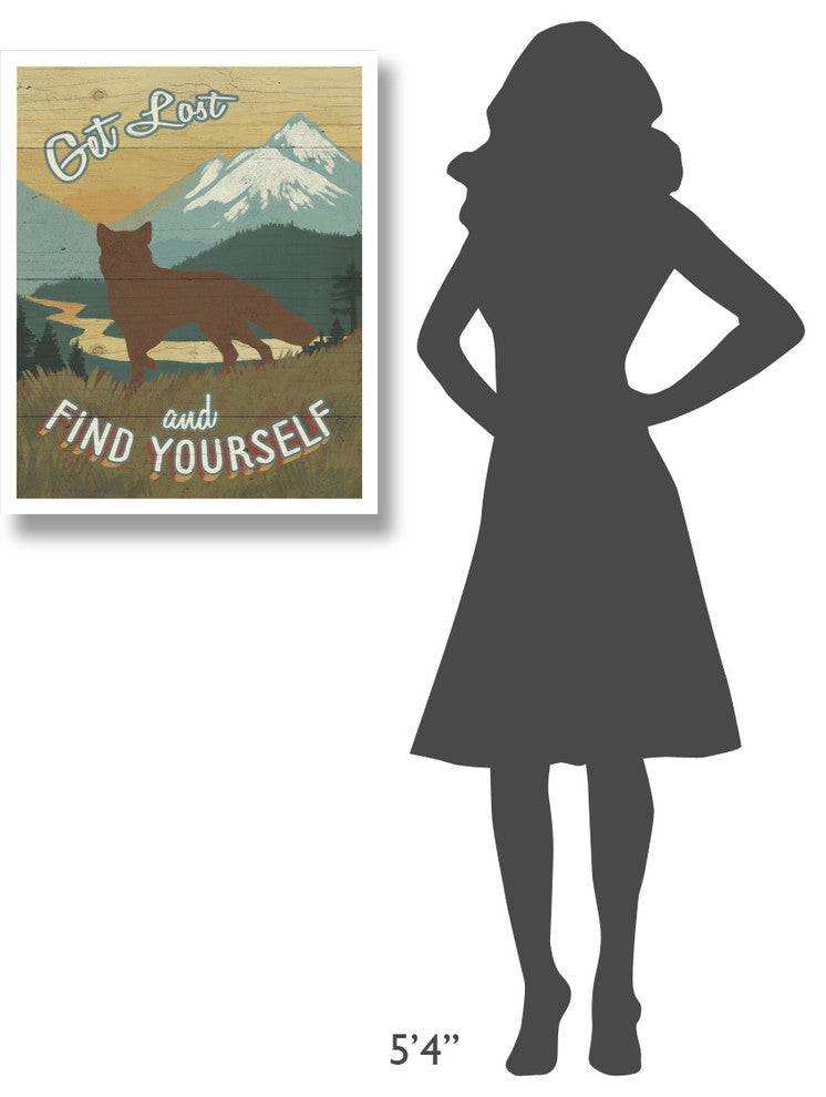 "Discover the Wild III" Digital Paper Print by Janelle Penner, 24"x30"