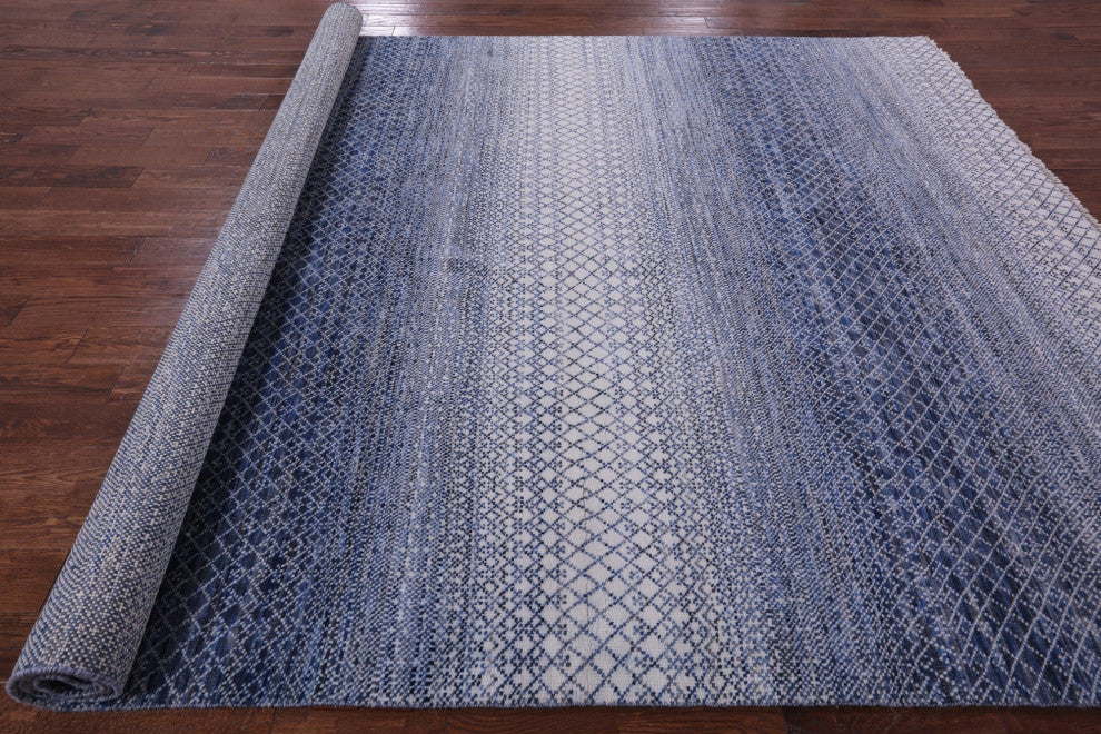 Savannah Grass Handmade Wool Rug 9' 0" X 12' 4" - Q13228