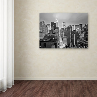 'New York Skyline 2' Canvas Art by Preston