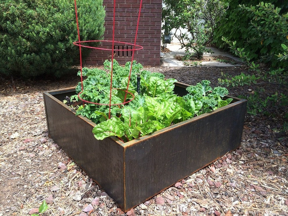 Nice Corten Square, Corten, 40"x40"
