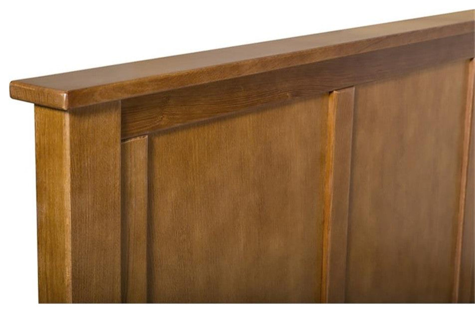 Mission Oak Panel Bed Michael's Cherry