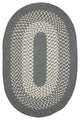 Colonial Mills Jackson JK40 Gray Traditional Area Rug, 2'x6' Oval