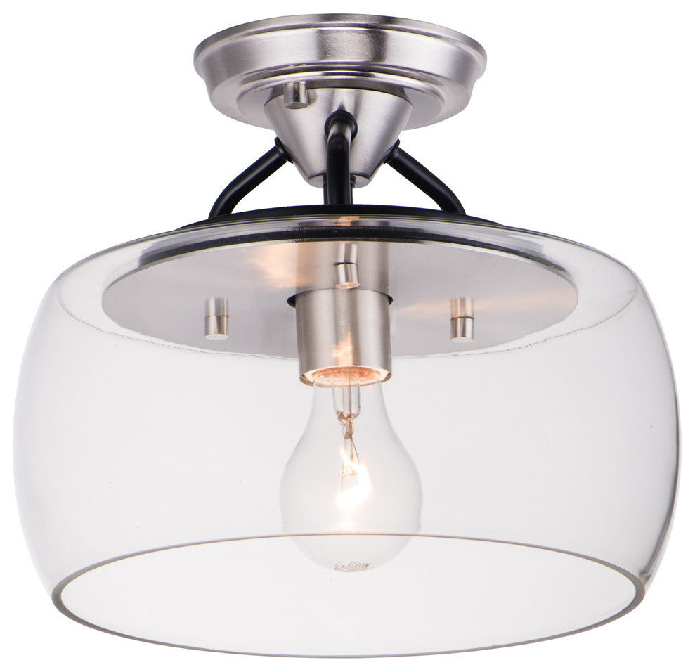 Goblet 1-Light Semi Flush Mount