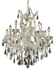 13 light Maria Theresa Chrome 27" Chandelier Clear Crystal