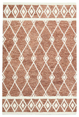 Vista Raton Area Rug, Red, 8' x 10', Geometric