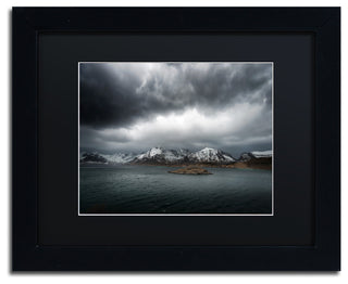 Philippe Sainte-Laudy 'Grey' Matted Framed Art, 11x14