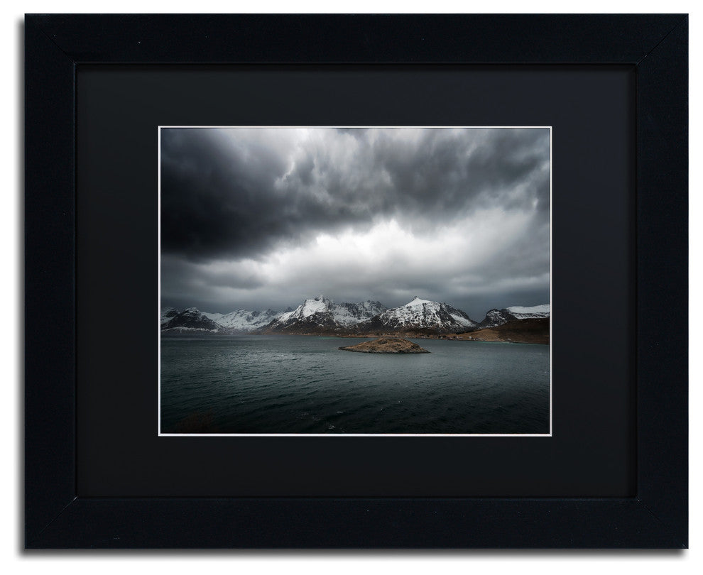 Philippe Sainte-Laudy 'Grey' Matted Framed Art, 11x14