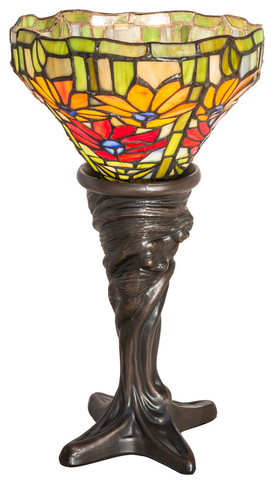 15 High Tiffany Poinsettia Mini Lamp