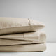 Beautyrest 600 Thread Count Cooling 4-Piece Sheet Set, Khaki, Queen
