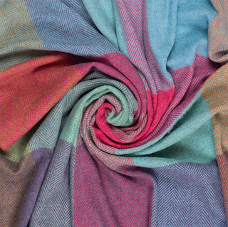 Southampton Home Kaleidoscope Merino Wool   Throw