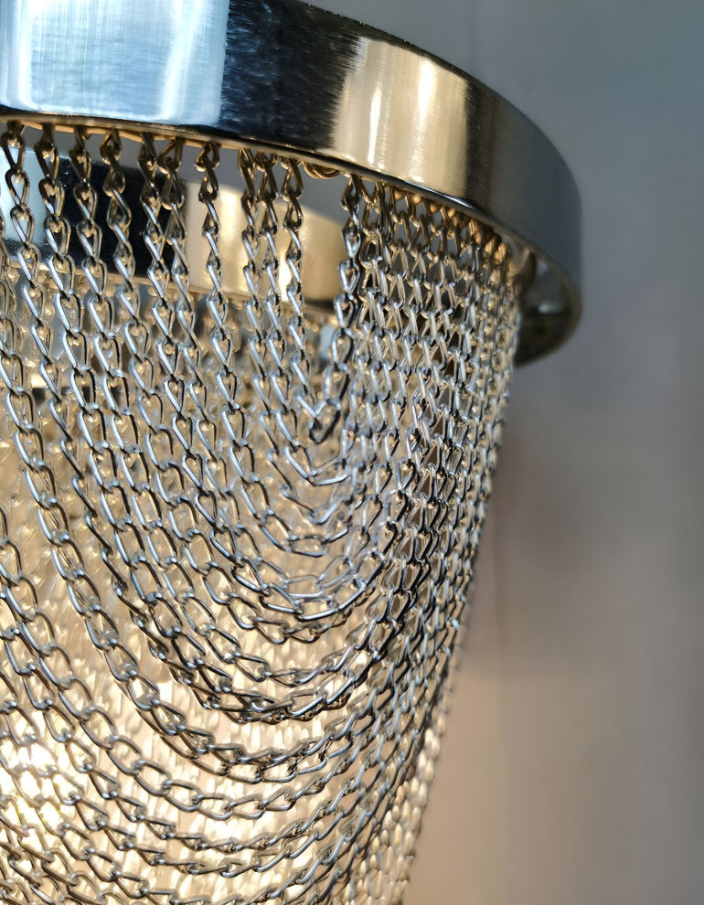 Luxury Chain Wall Lamp in American Style for Living Room, Bedroom