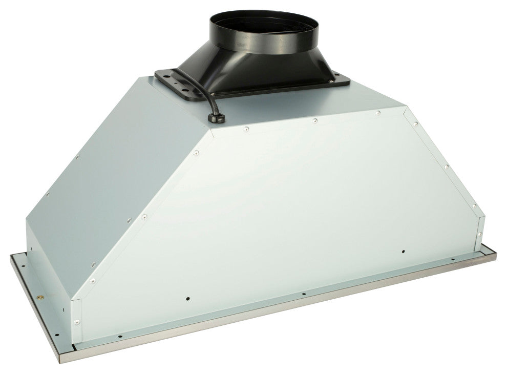 30" 440 CFM Residential Insert Range Hood With LED Lights, Stainless Steel