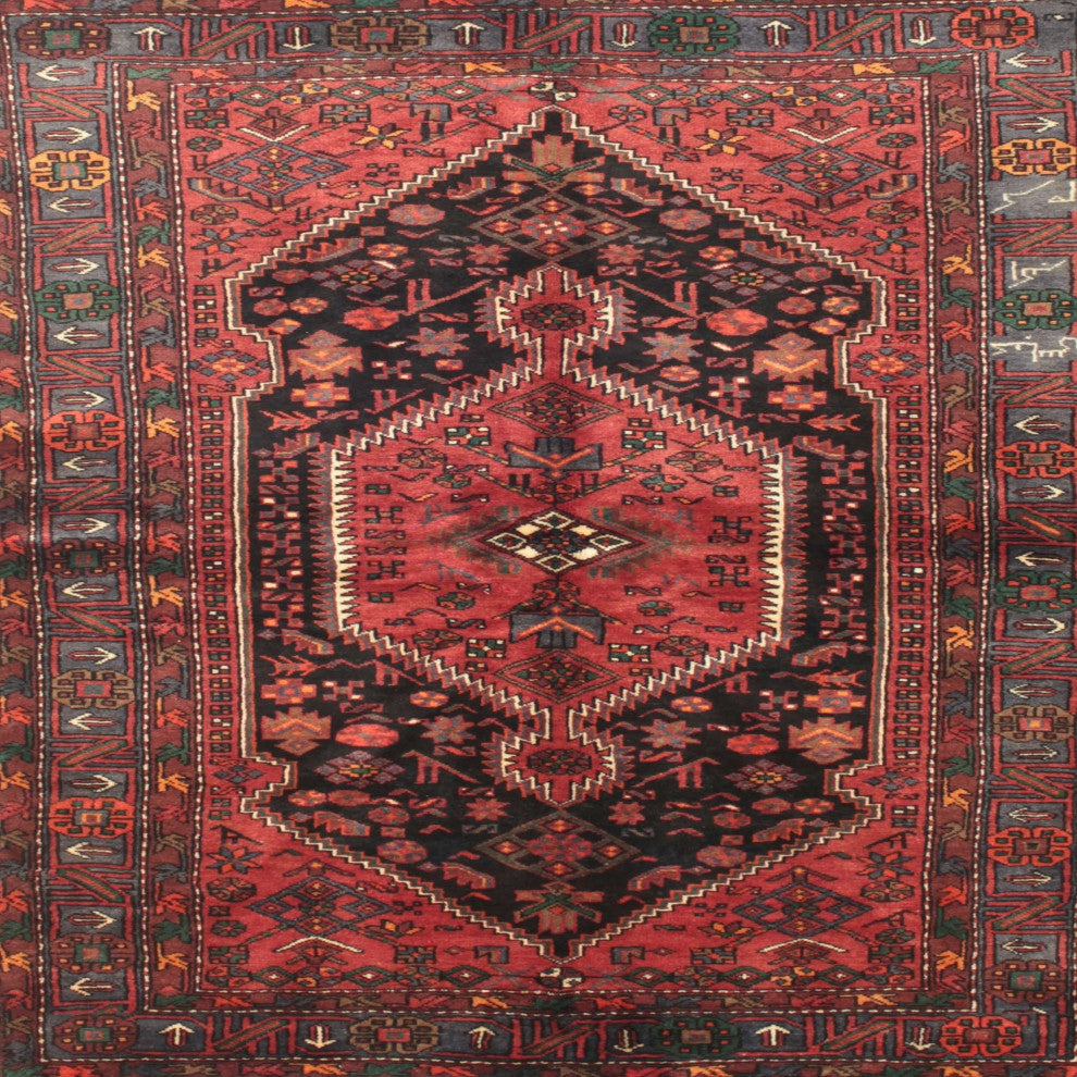 Ahgly Company Indoor Square Traditional Area Rugs, 4' Square