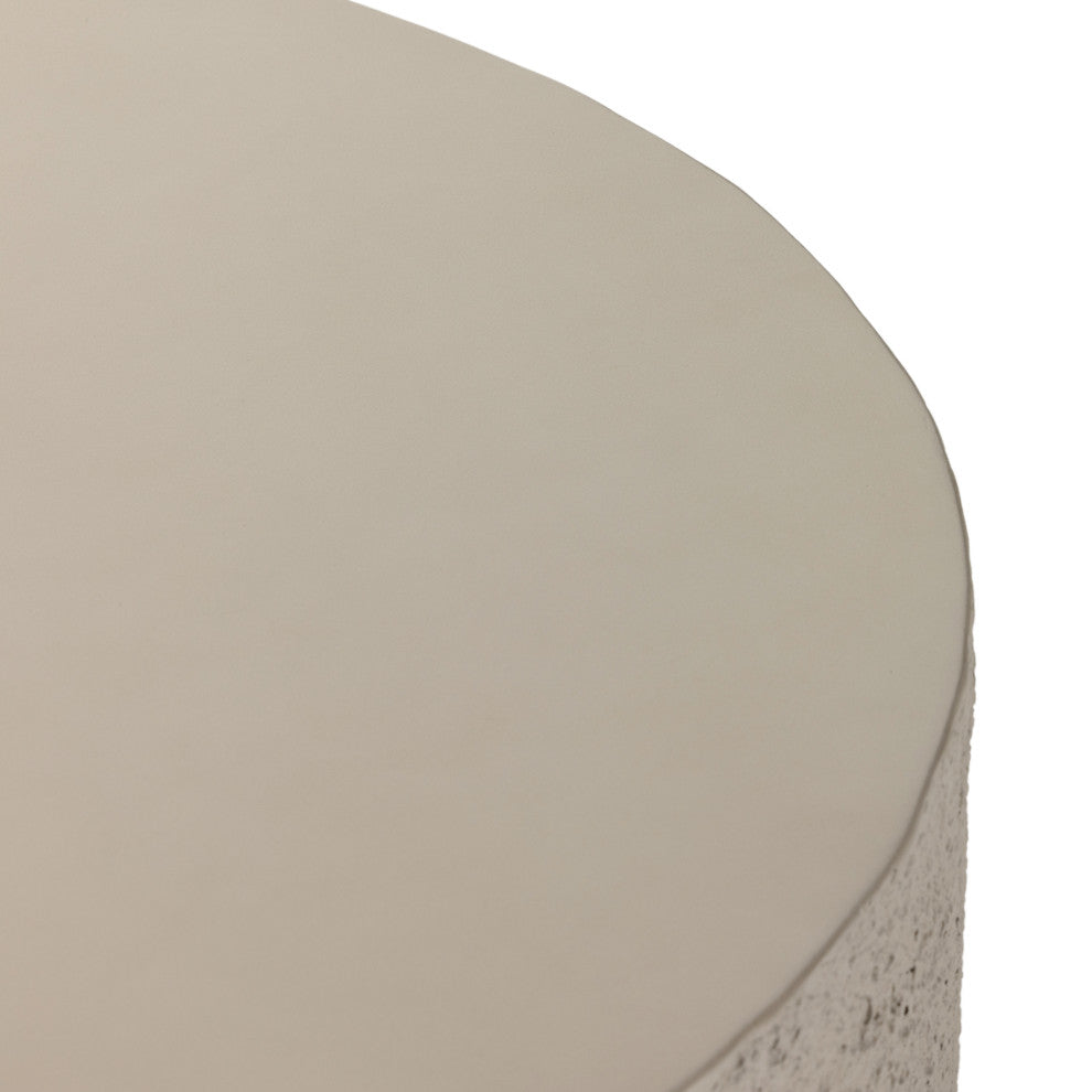 Kember Outdoor Coffee Table-Blanc White