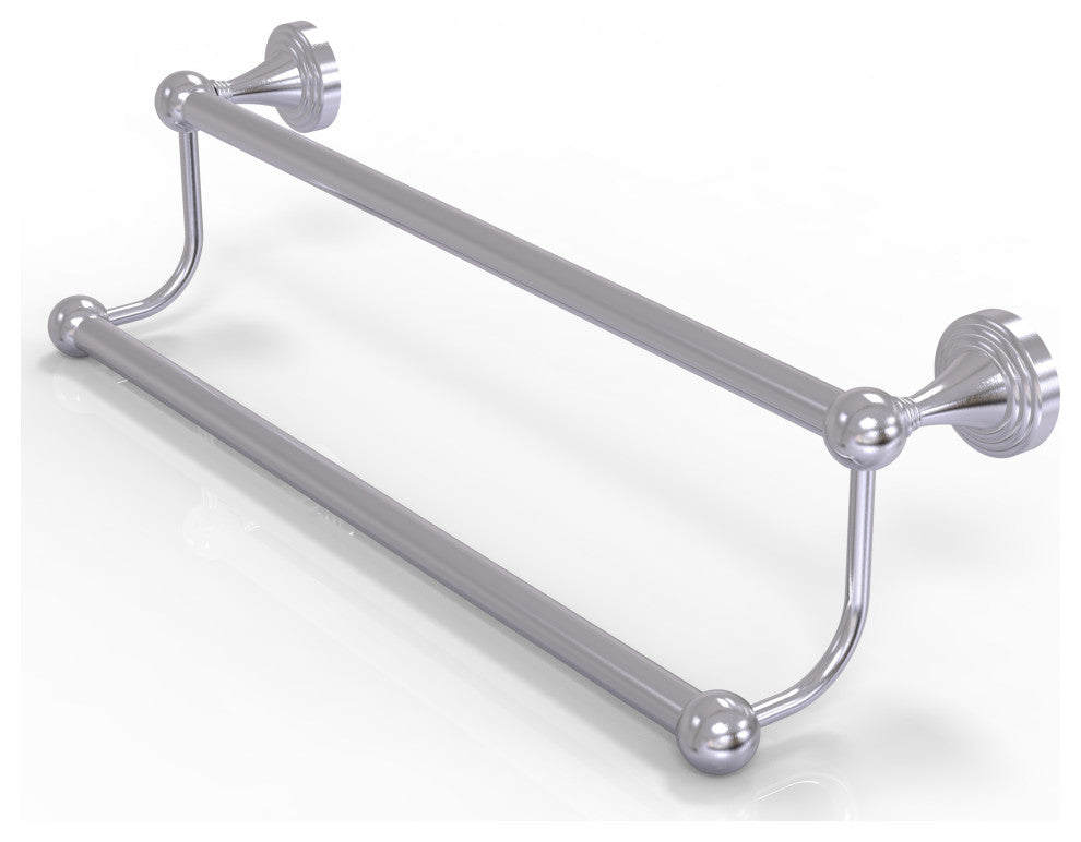Sag Harbor 18" Double Towel Bar, Satin Chrome
