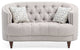 Charleston 63 in. W Flared Arm Polyester Straight Sofa, 63 in.
