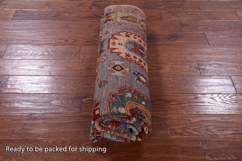 Fine Turkmen Ersari Hand Knotted Rug 5' 8" X 8' 2" - Q12472