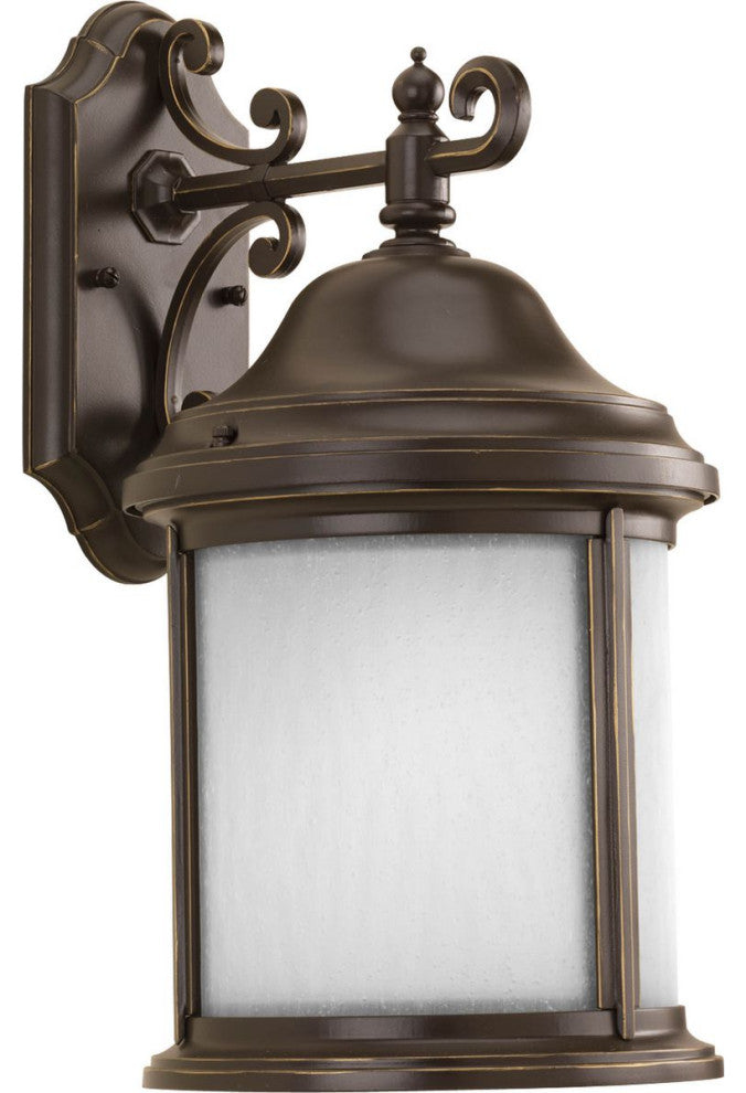 Ashmore Collection Antique Bronze 1-Light Wall Lantern