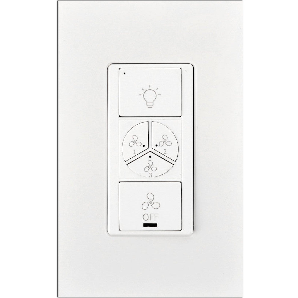 CARRO Smart Switch, 2 in 1 Fan Speed Control and Light On/Off Switch, 1 Gang