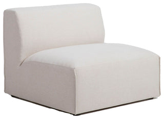 Premium 37" Upholstered Sectional Sofa, Beige