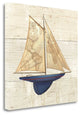 "Nautique I" By James Wiens, Giclee Print on Gallery Wrap Canvas, Ready to Hang