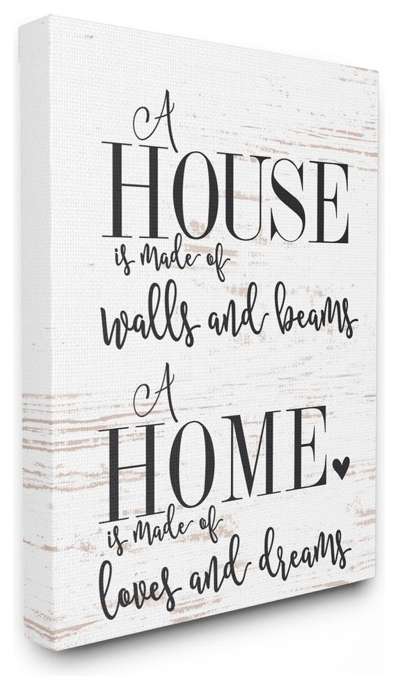 Stupell Ind. Home Loves And Dreams Wall Plaque, 13x19