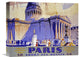 "Paris, Southern Railway" Stretched Canvas Giclee by Griffin, 16"x13"