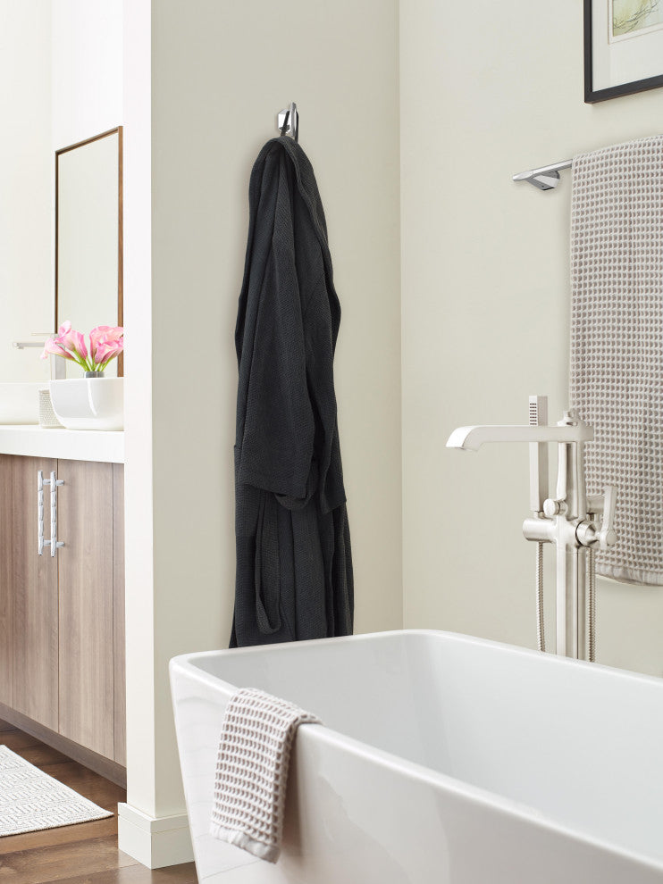 St. Vincent Contemporary Single Robe Hook, Chrome