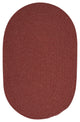Colonial Mills Bristol WL11 Rosewood Traditional Area Rug, Round 8'x8'
