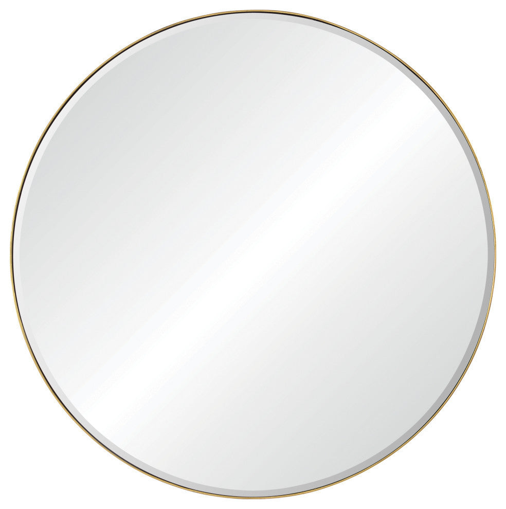 Thallo Round Modern Accent Wall Mirror