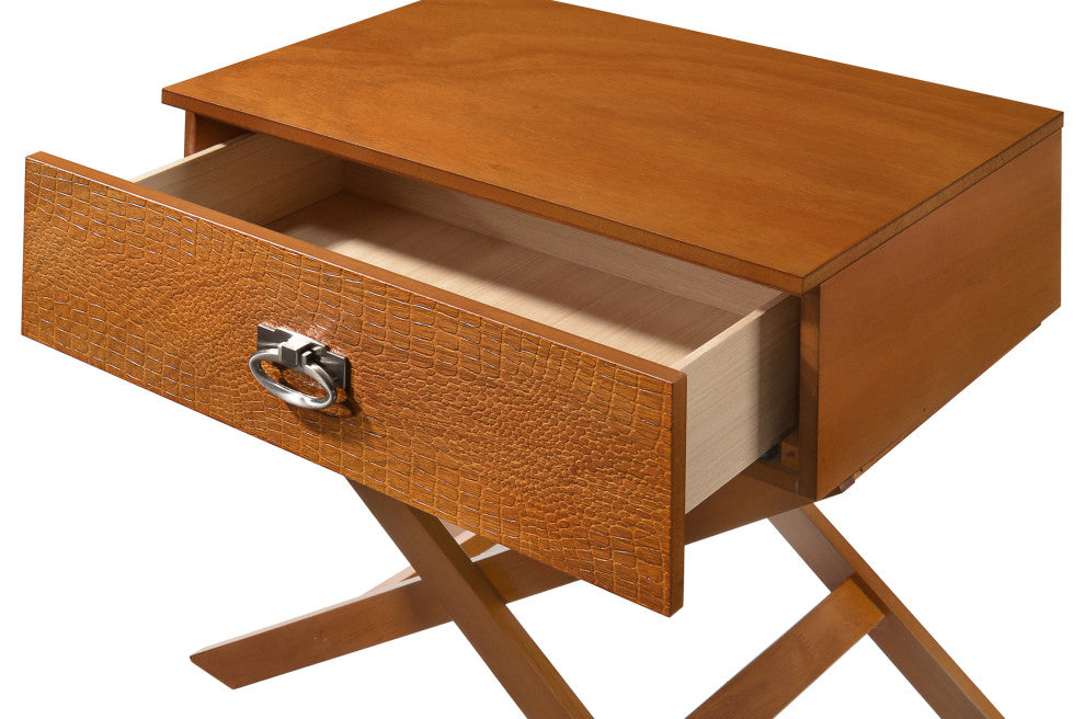 Xavier X-Nightstand, Oak