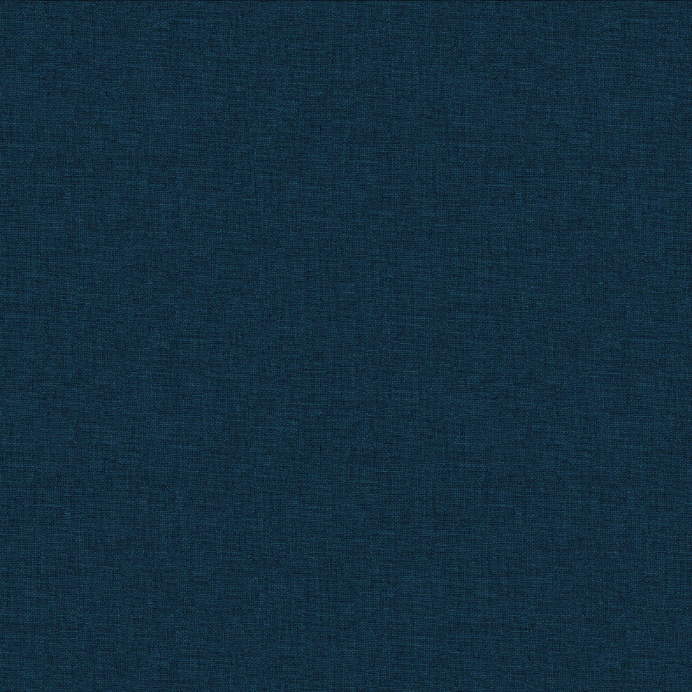 Tufted Sloped Wingback Bed, Nail Trim, Zuma Navy, California King