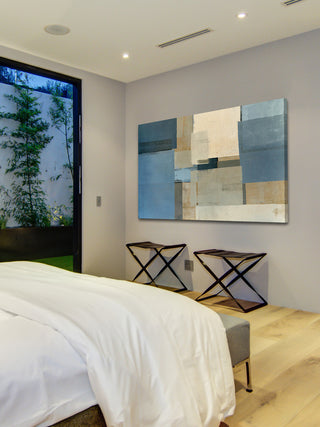 "Block Party" Painting Print on Canvas