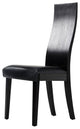 Modrest Escape Modern Black Oak Dining Chair, Set of 2