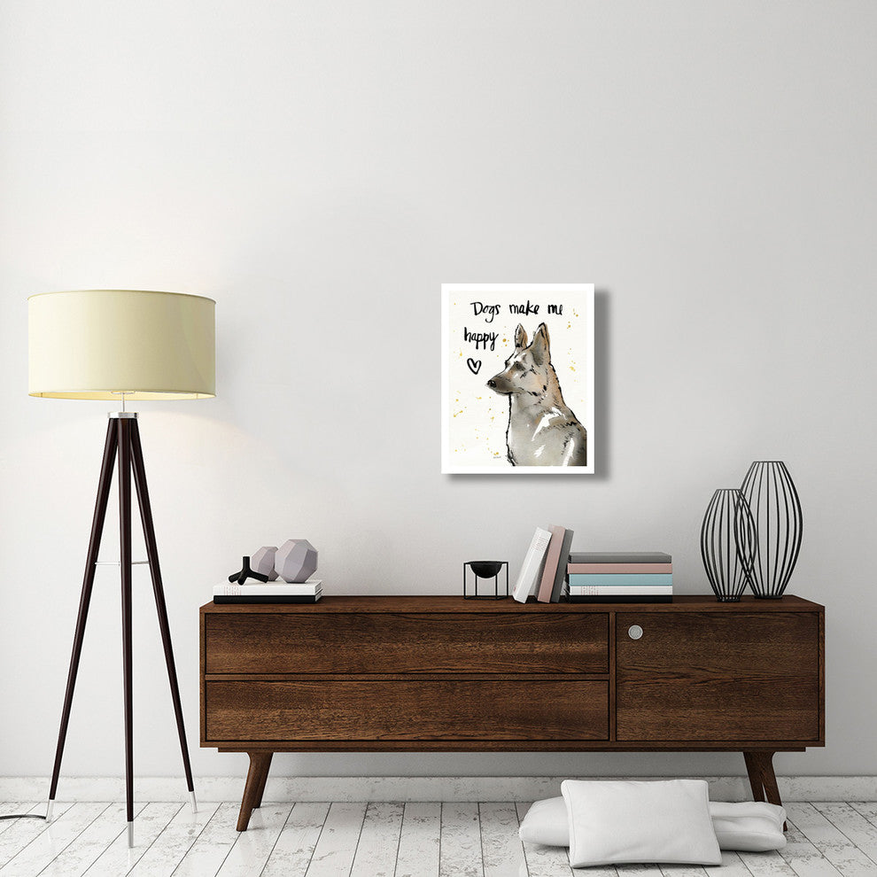"Strike a Paws VIII" Digital Paper Print by Anne Tavoletti, 22"x26"